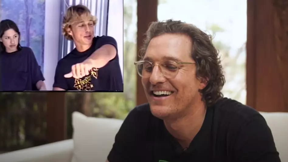 Matthew McConaughey Reacts To Dazed And Confused Audition Tape