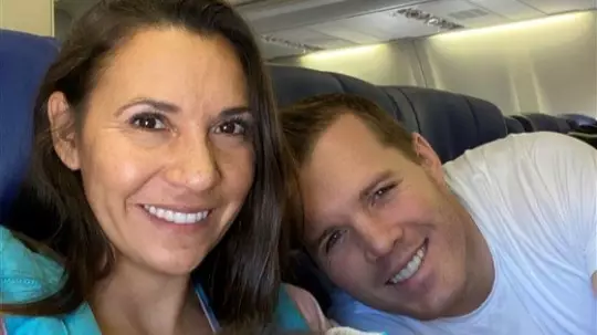 Strangers Throw Couple Baby Shower On Plane As They Fly Home With Adopted Daughter 