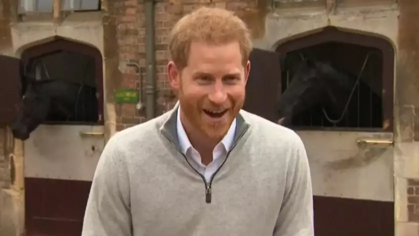 Prince Harry Sends Internet Into Hysterics By Thanking Queen's Horses