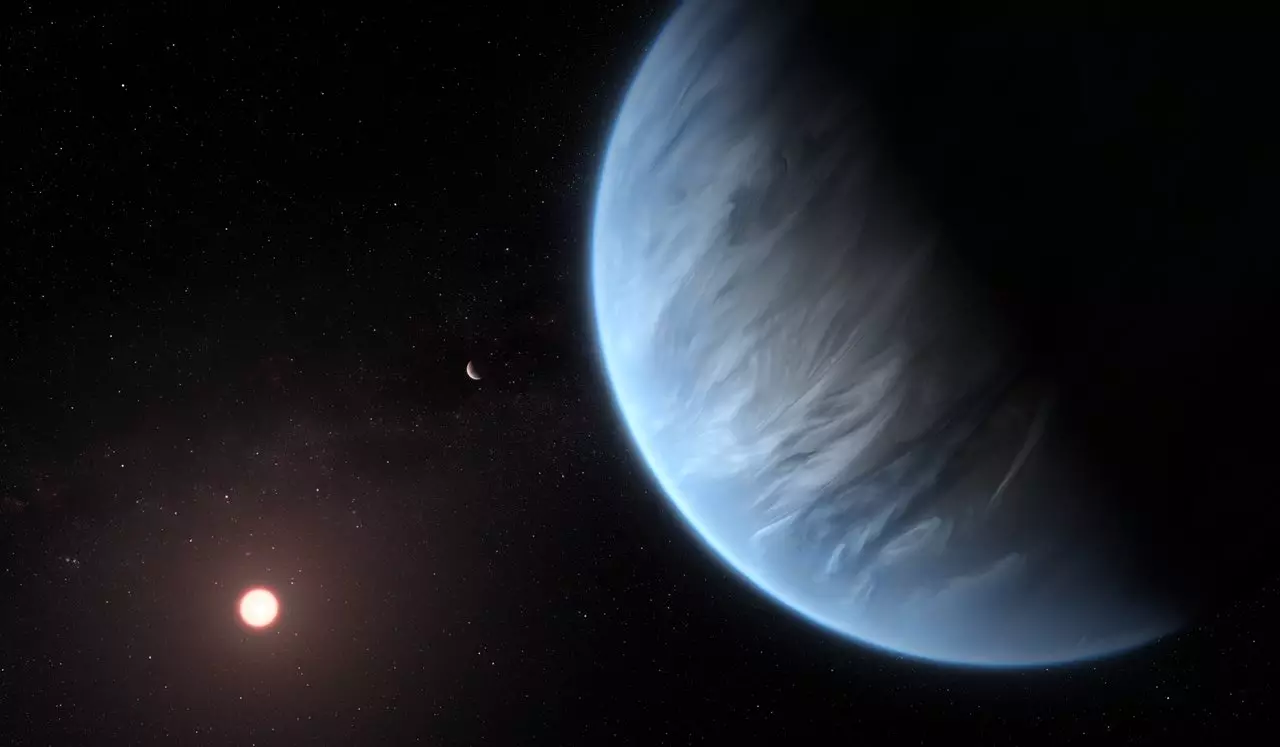 K2-18b is 110 light years away from earth.