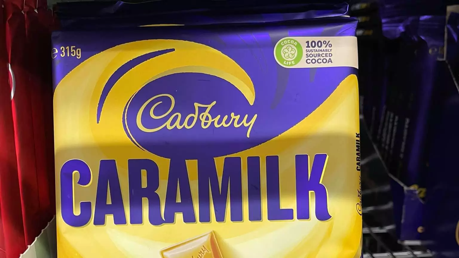 Cadbury Unveils A Literal Slab Of Caramilk Chocolate In Australia For The First Time
