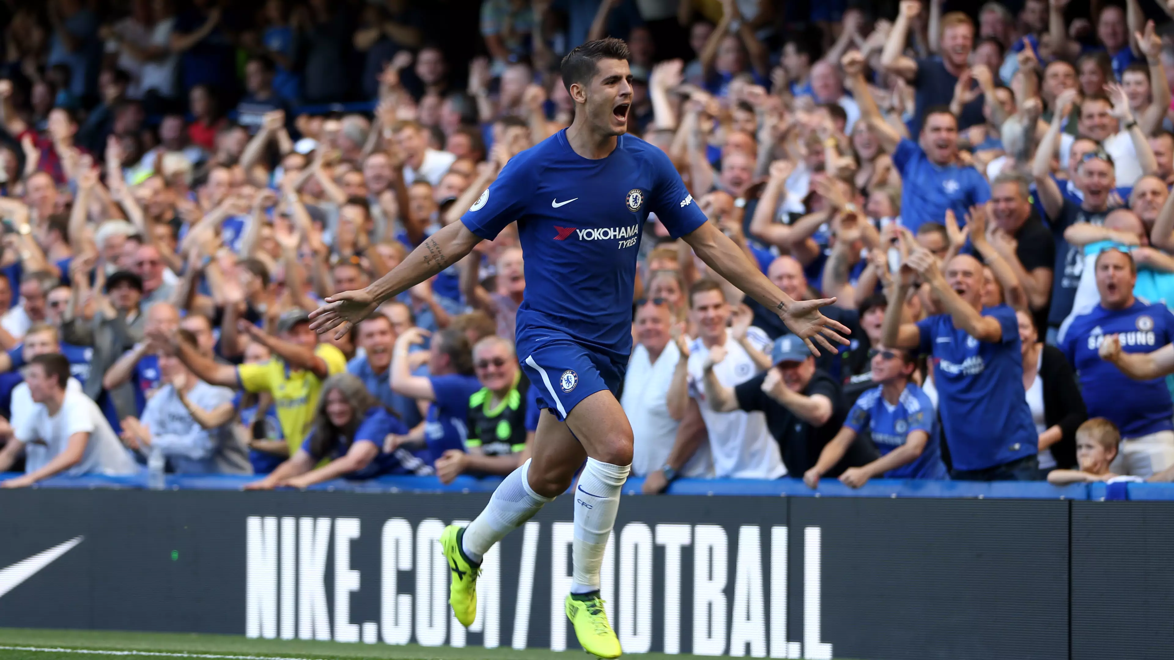 Alvaro Morata Made History During Chelsea's Win Over Everton