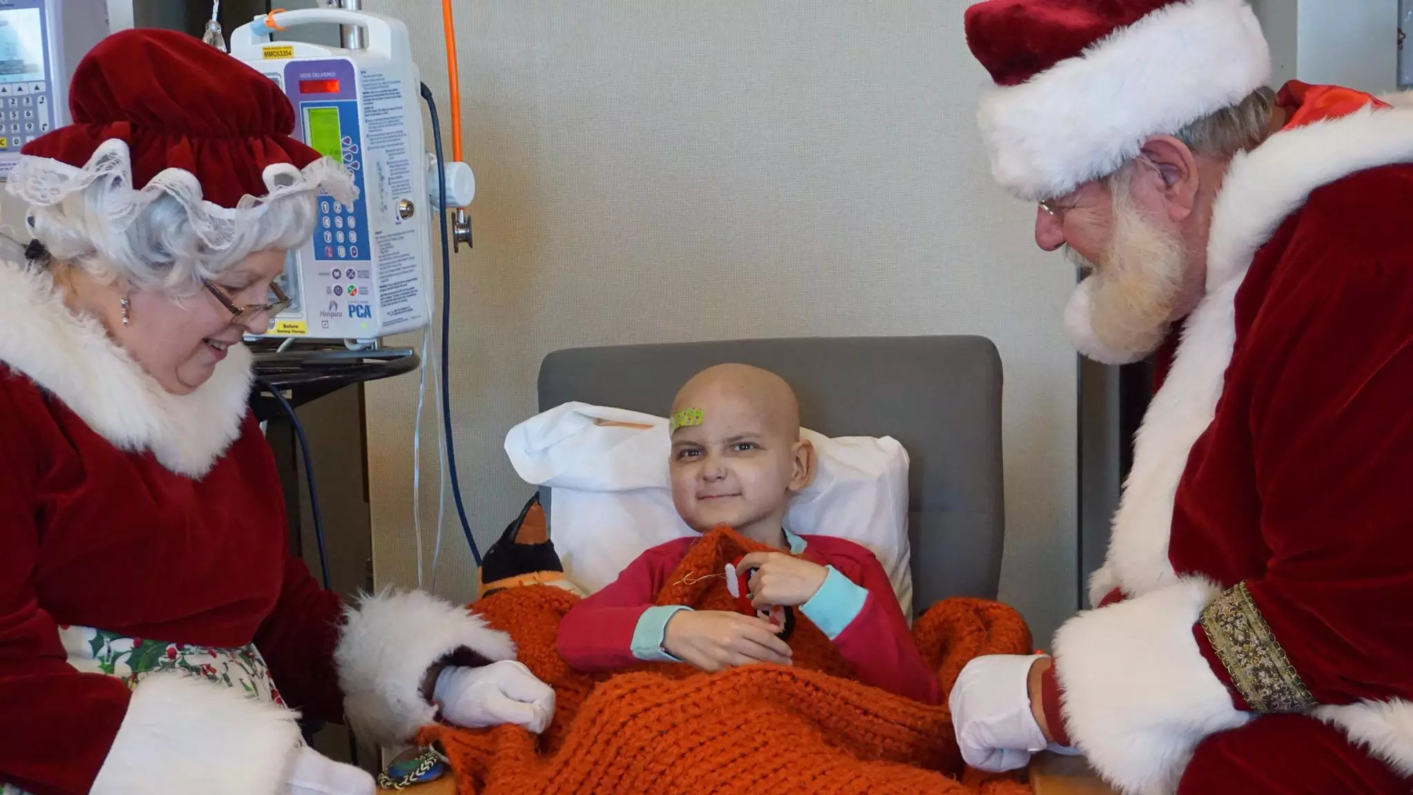 Nine-Year-Old Boy With Just A Month To Live Celebrates Christmas A Month Early