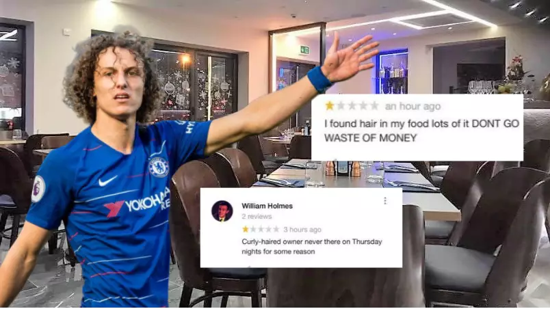 Chelsea Fans Bombard David Luiz's Restaurant With Brutal Reviews As Defender Agrees Arsenal Move