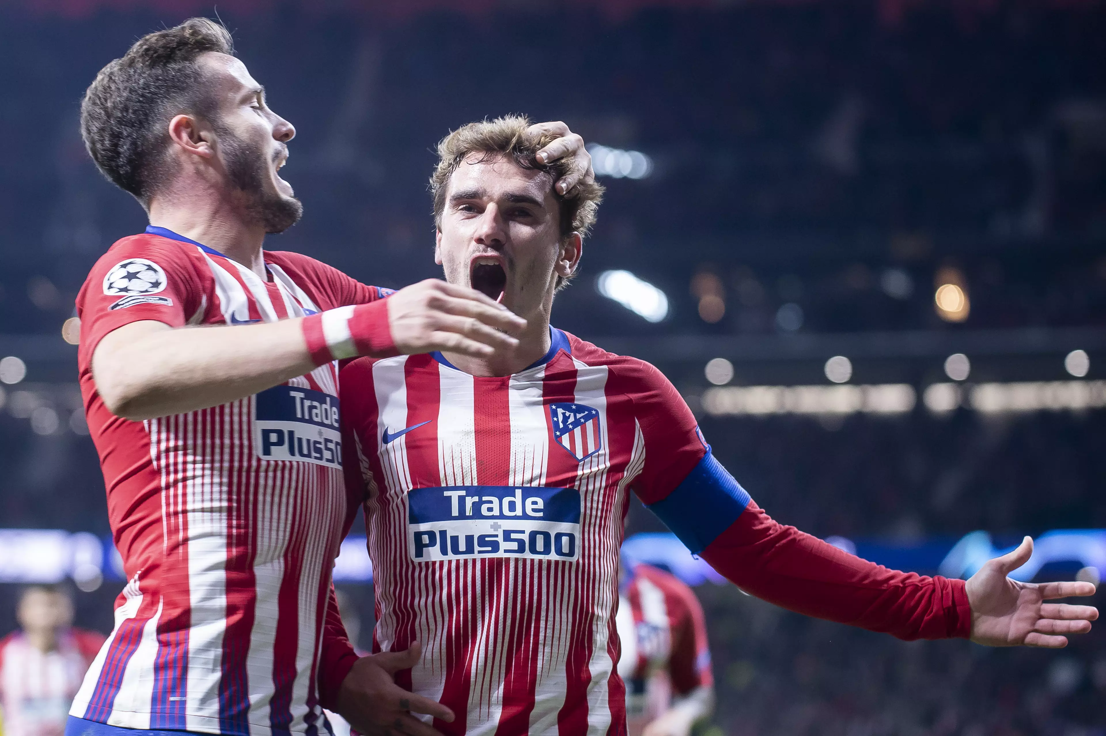 Saul and Griezmann could be swapping places this summer. Image: PA Images