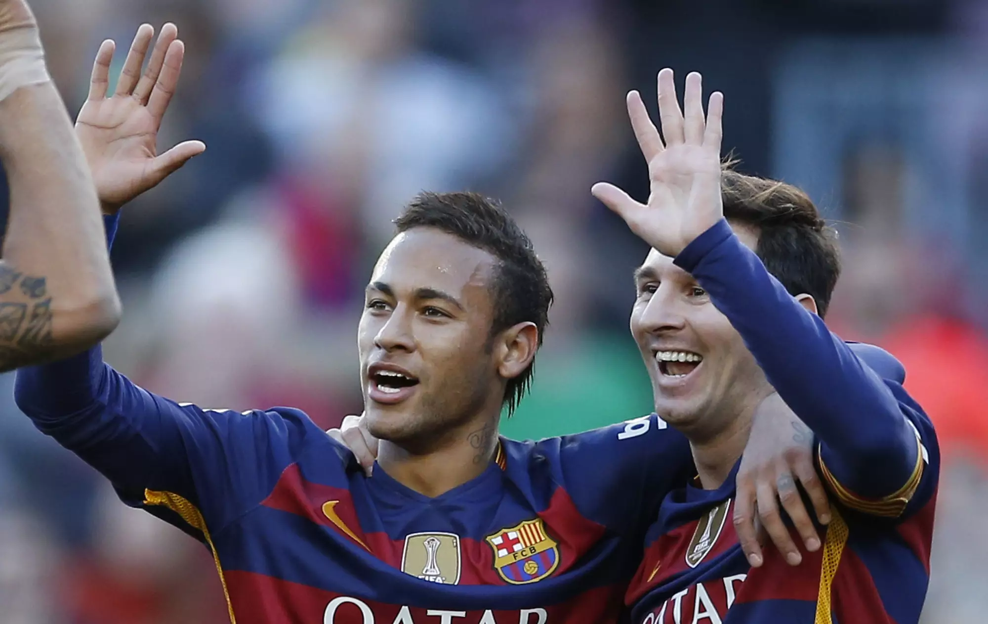 Neymar and Messi could soon be reunited. Image: PA Images