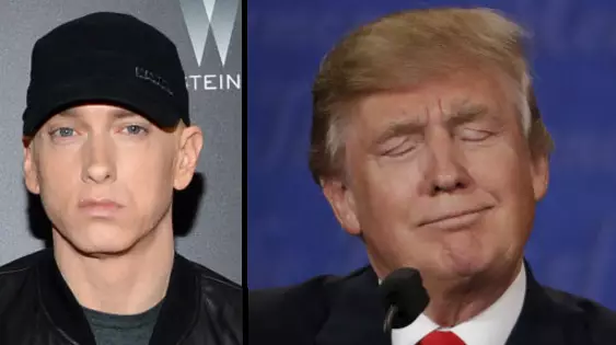 Eminem Uses His New Song To Go In On Donald Trump
