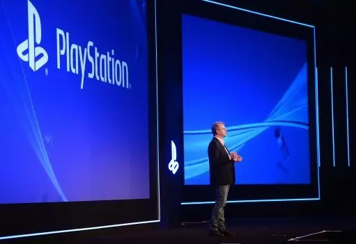 The head of Sony Computer Entertainment, Jim Ryan, speaking during a press conference.
