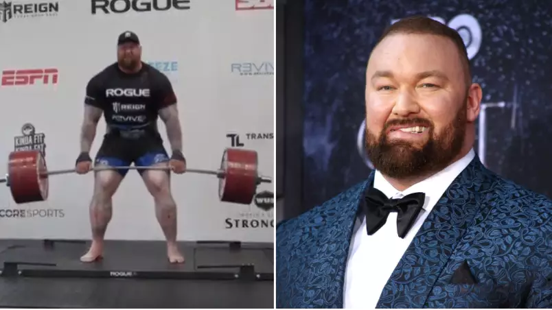 'The Mountain' From Game Of Thrones Breaks World Record For The Heaviest Deadlift In History