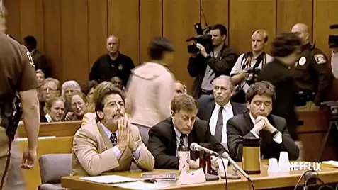 David and Michael during the original trial.