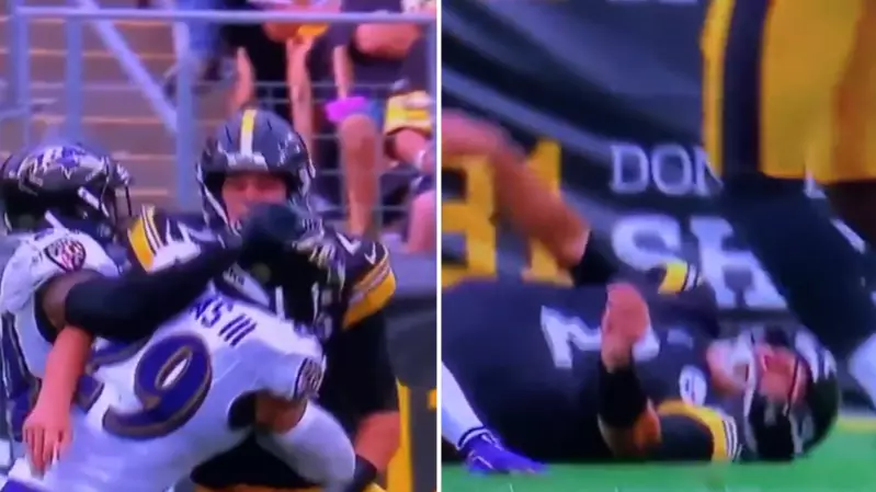 Pittsburgh Steelers Quarterback Mason Rudolph Knocked Out Cold After Sickening Clash