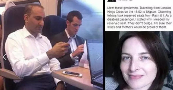 Disabled Woman Shames Train Passengers Who Refused To Give Up The Seat She Reserved