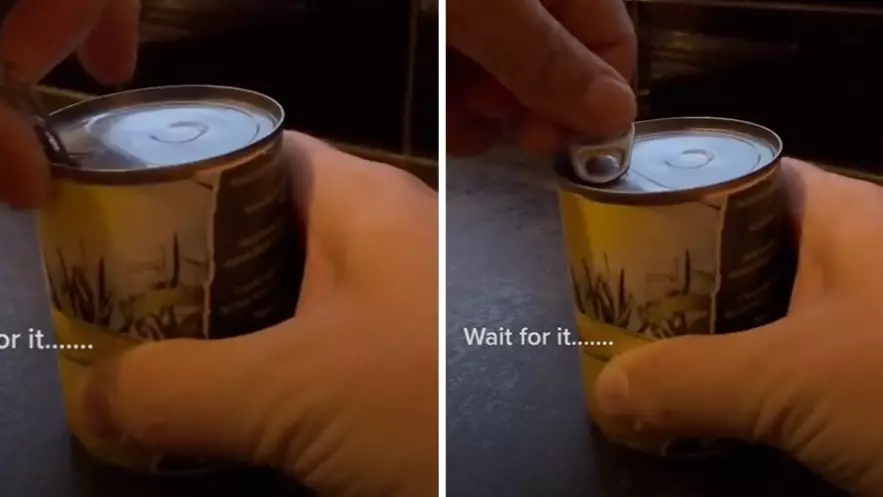 This is Actually The Correct Way To Open A Can