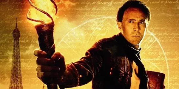 Nicolas Cage takes on the lead role in National Treasure.