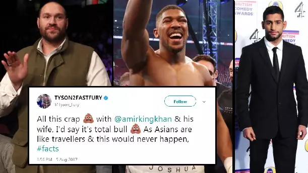 Tyson Fury Weighs In On The Amir Khan And Anthony Johnson Situation 