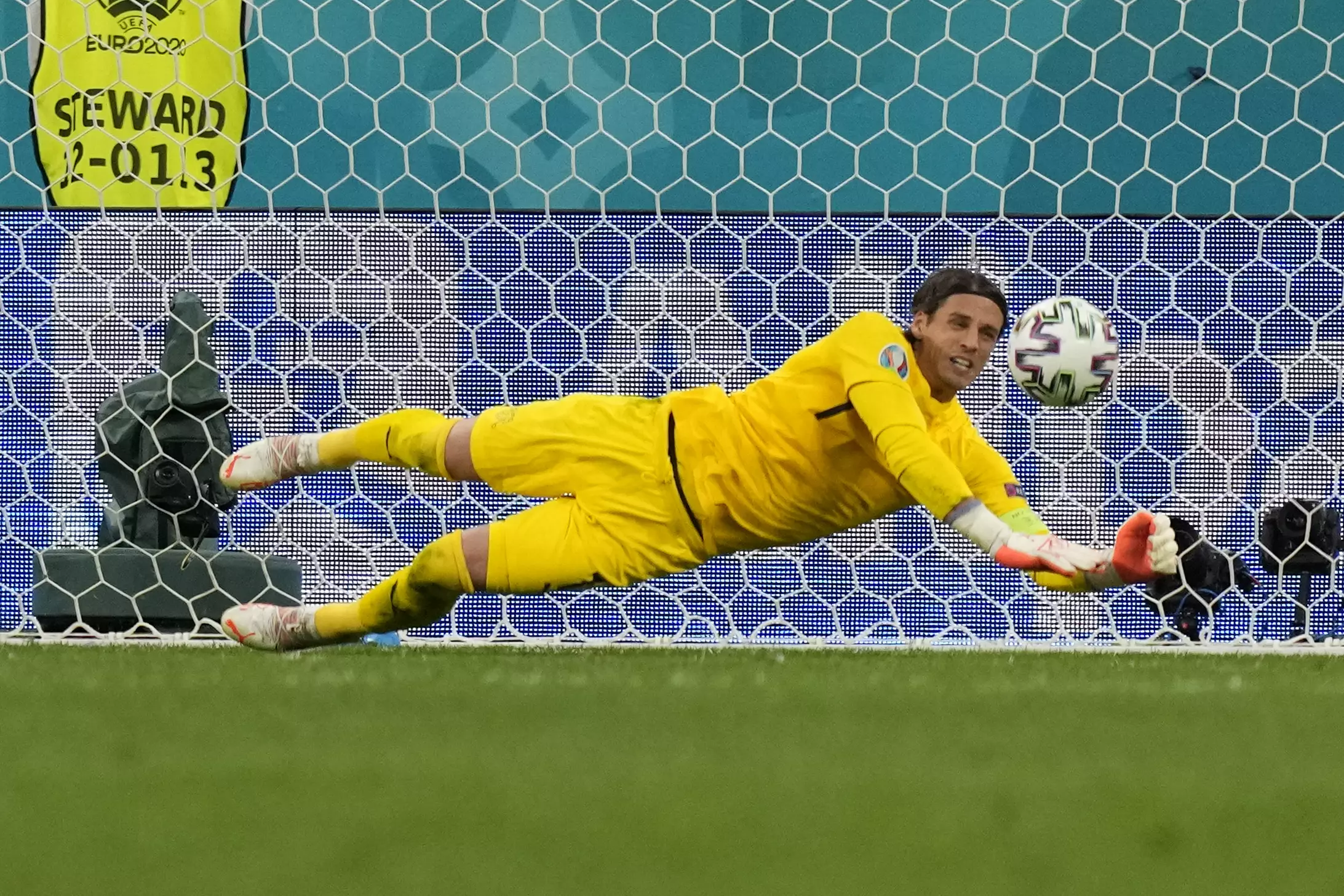 Yann Sommer was a hero even in defeat. Image: PA Images
