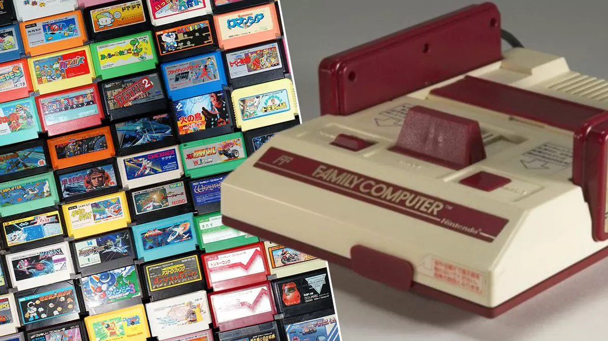 Gamer Celebrates Collecting Every Nintendo Famicom Cartridge Ever Released