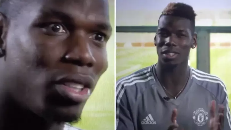 Paul Pogba's 'Extremely Unprofessional' Interview Is Going Viral For All The Wrong Reasons