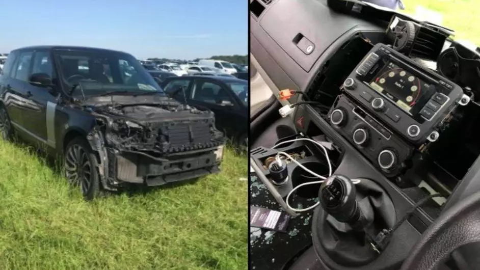 Creamfields Campers Furious After Vehicles Broken Into And Stripped Of Parts In Festival Car Park