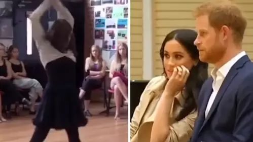 ​Ja’mie King Gives The Duke And Duchess Of Sussex A ‘Private Dance Performance’