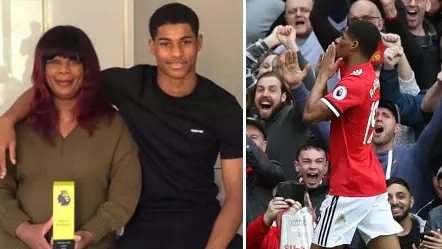 Marcus Rashford's Mum Receives 'Man Of The Match' Present For Mothers Day