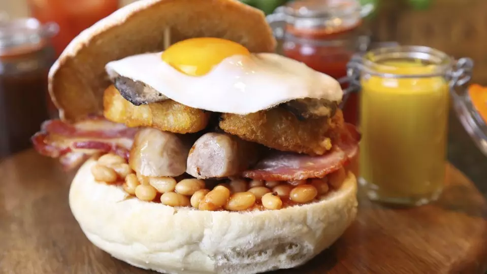 You Can Get An English Breakfast Sandwich And It Looks Incredible