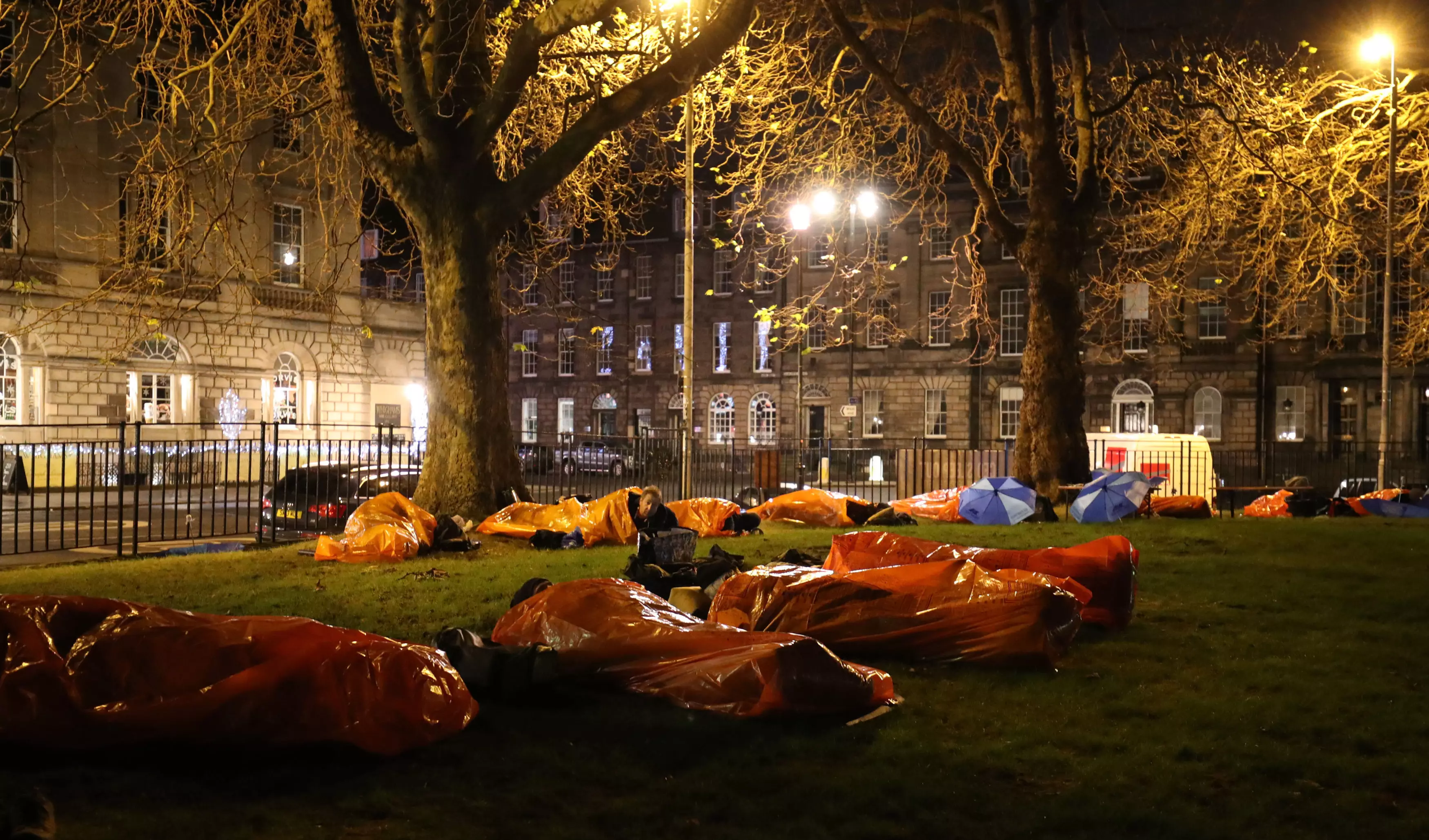 I Slept Outside To Raise Funds For A Homeless Village in Edinburgh