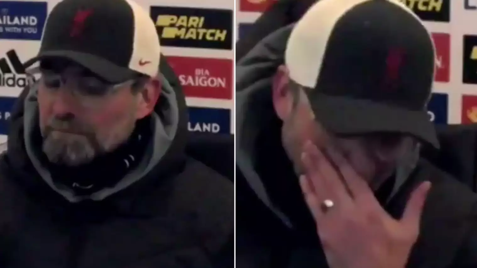 Jurgen Klopp Looked Like He Was About To Tear Up As He Conceded Title Race Is Over