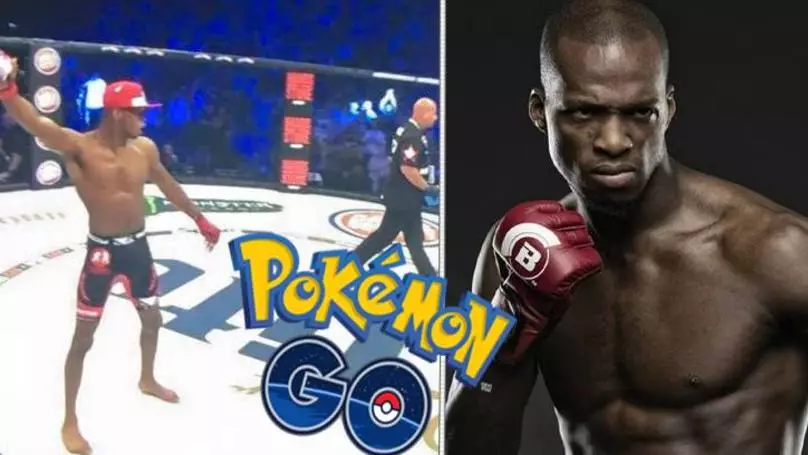 MIchael 'Venom' Page Celebrates KO By Throwing Pokeball At Opponent 