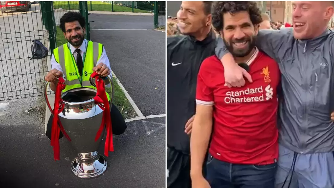 "Me and Mo Salah are both from Egypt, both work in Liverpool and are same height... the only difference is the salary"