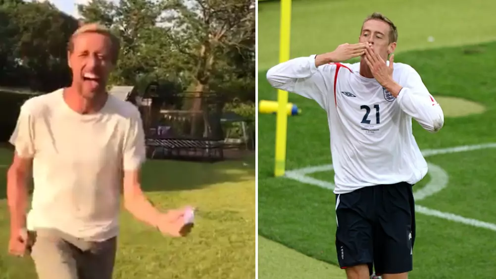 Peter Crouch Makes Hilarious Late Push For England Squad