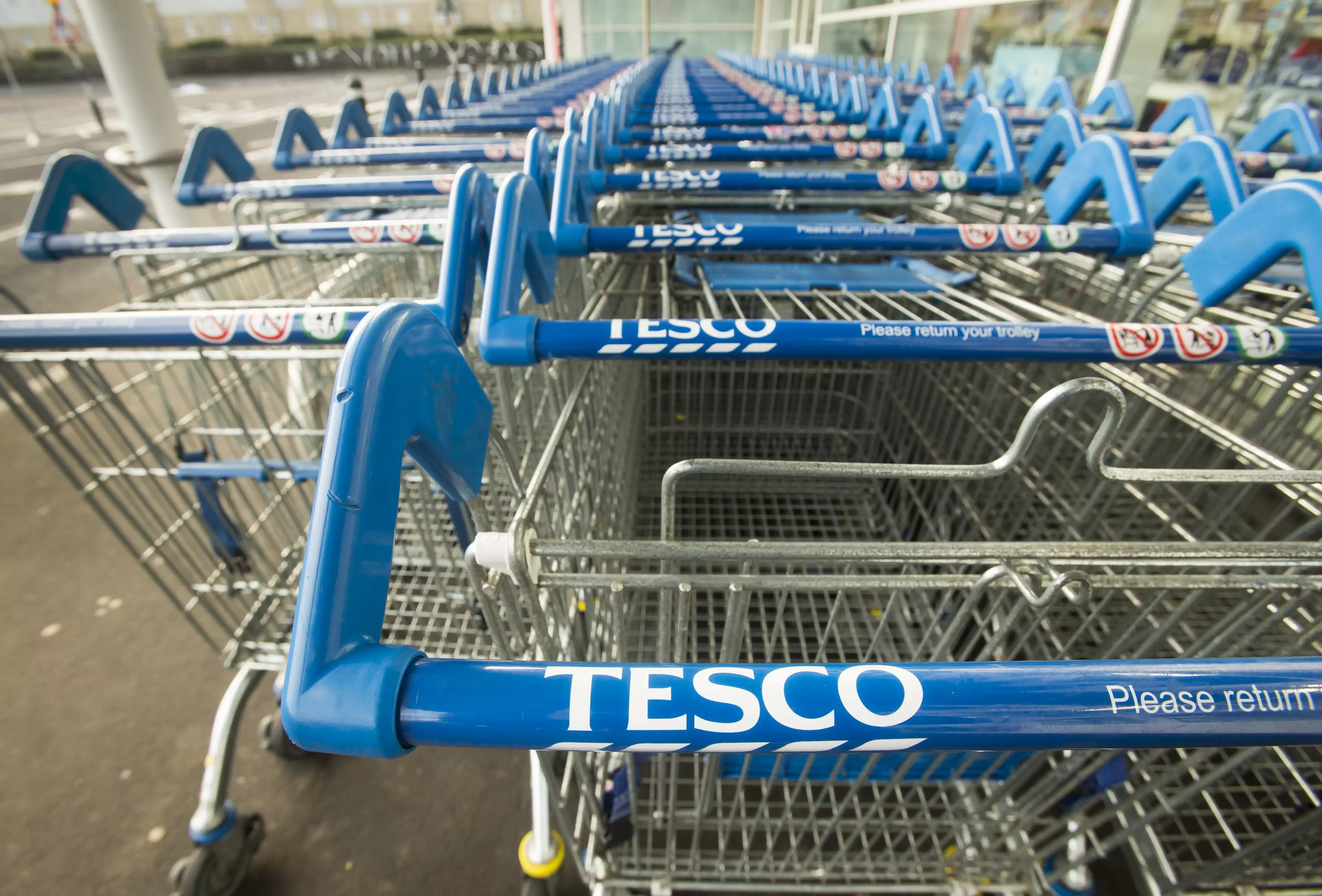 One customer complained to the supermarket giant about the trolleys.