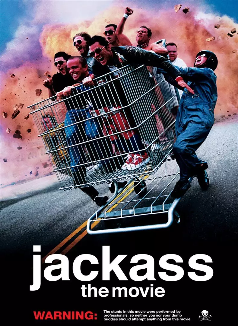 The first Jackass movie was released in 2002 (