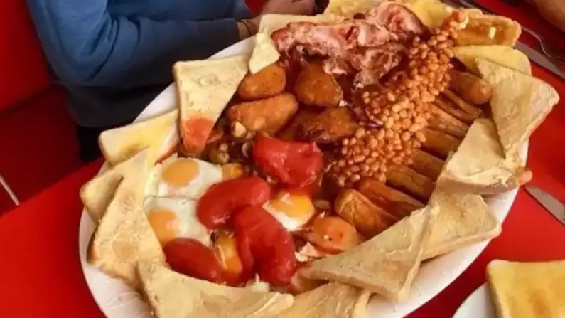 This Cafe Is Offering A Mammoth Breakfast Challenge For Just £15
