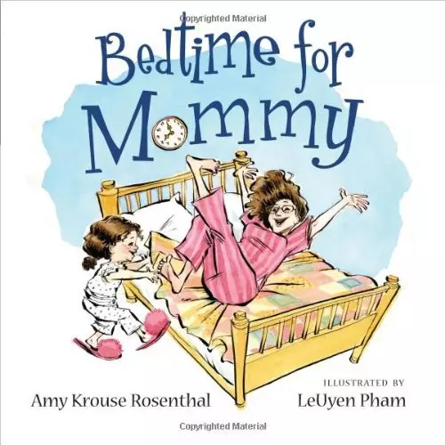 Family leave is based on the book Bedtime For Mommy by Amy Krouse Rosenthal (