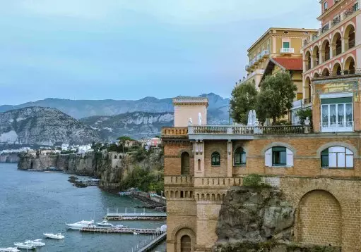 The beers are a little on the steep side in Sorrento, but it could be worth it for the food and the scenery.