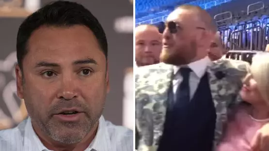 WATCH: Conor McGregor's Perfect Response To Oscar De La Hoya's Sh*t Talk