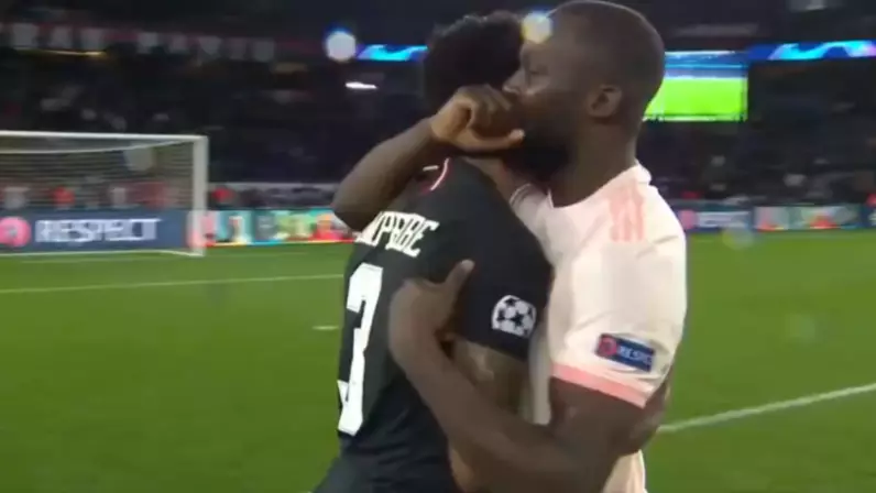 Romelu Lukaku Told PSG's Presnel Kimpembe 'These Are The Times You Learn' After Costly Handball