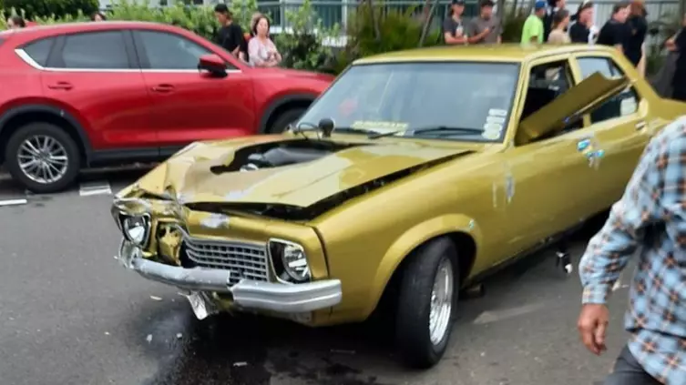 Man Crashes Car After Doing Burnouts While Taking Teens To Year 12 Formal