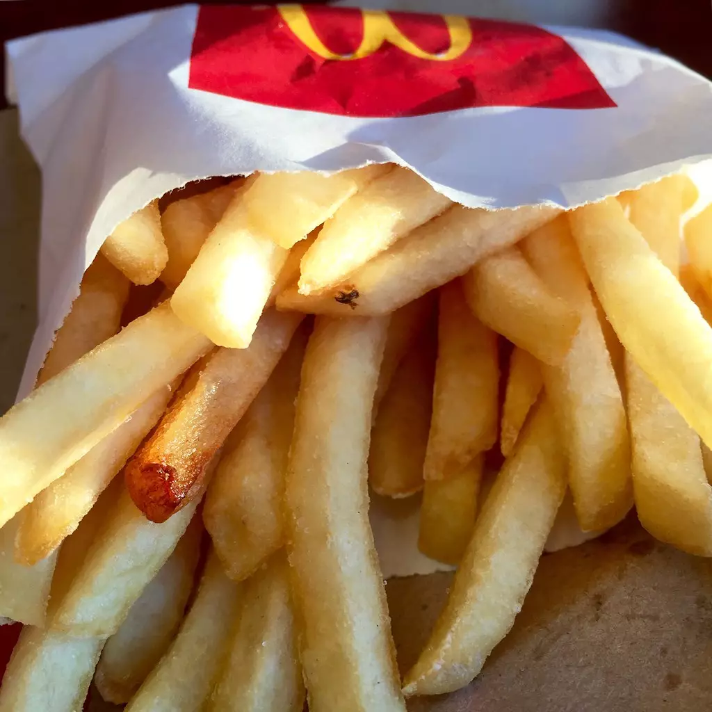 We've been craving McDonald's fries (