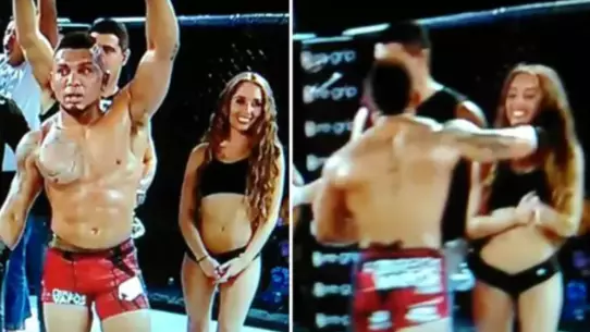 When An MMA Fighter Accidentally Punched A Ring Girl