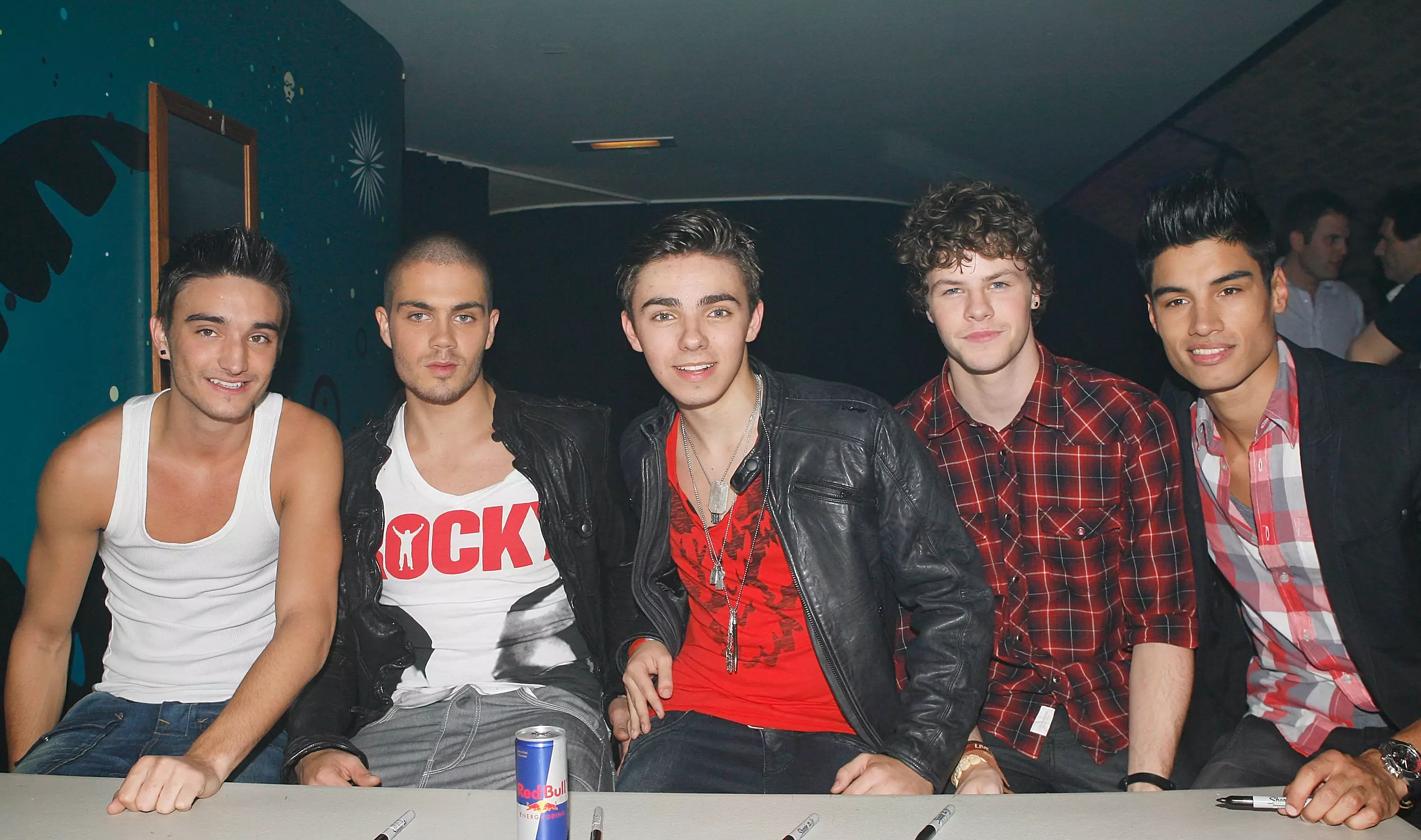 Max George was part of The Wanted with Tom Parker (