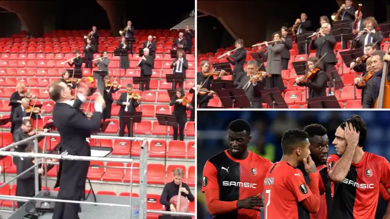 The Brittany Orchestra Play Champions League Anthem For Stade Rennais And It'll Give You Goosebumps