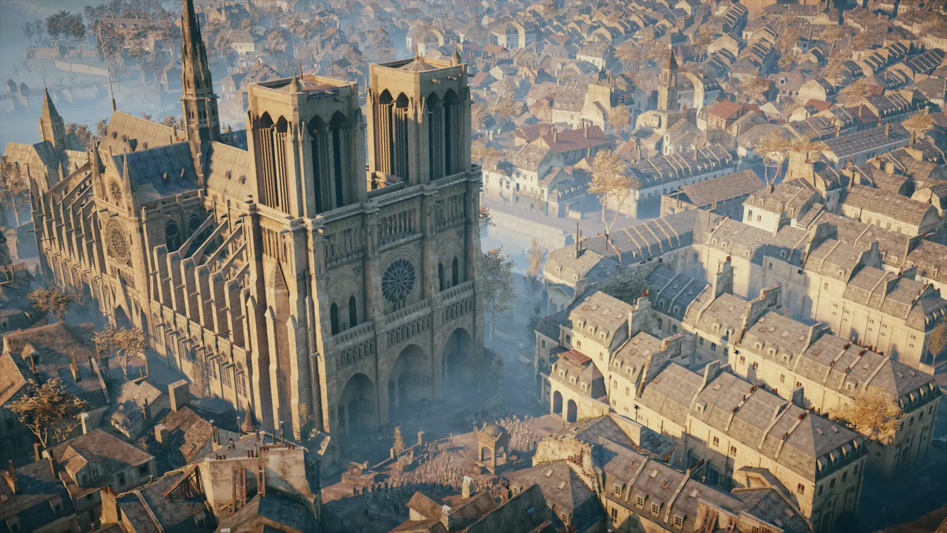 The game's version of the old Gothic cathedral.