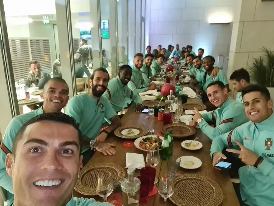 Cristiano Ronald contracted the virus while on international duty with Portugal.