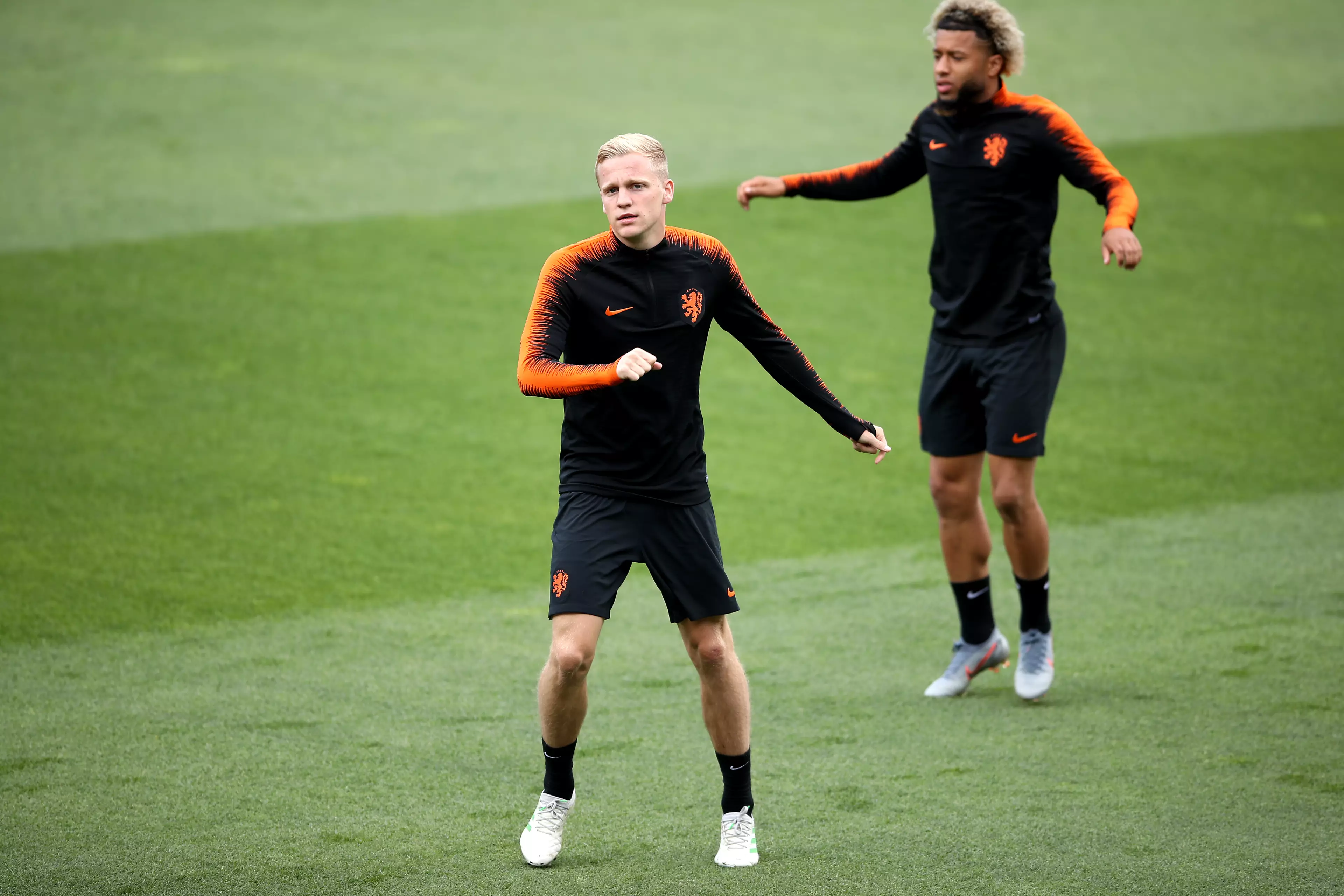 Van de Beek was also part of the Netherland's Nations League squad. Image: PA Images