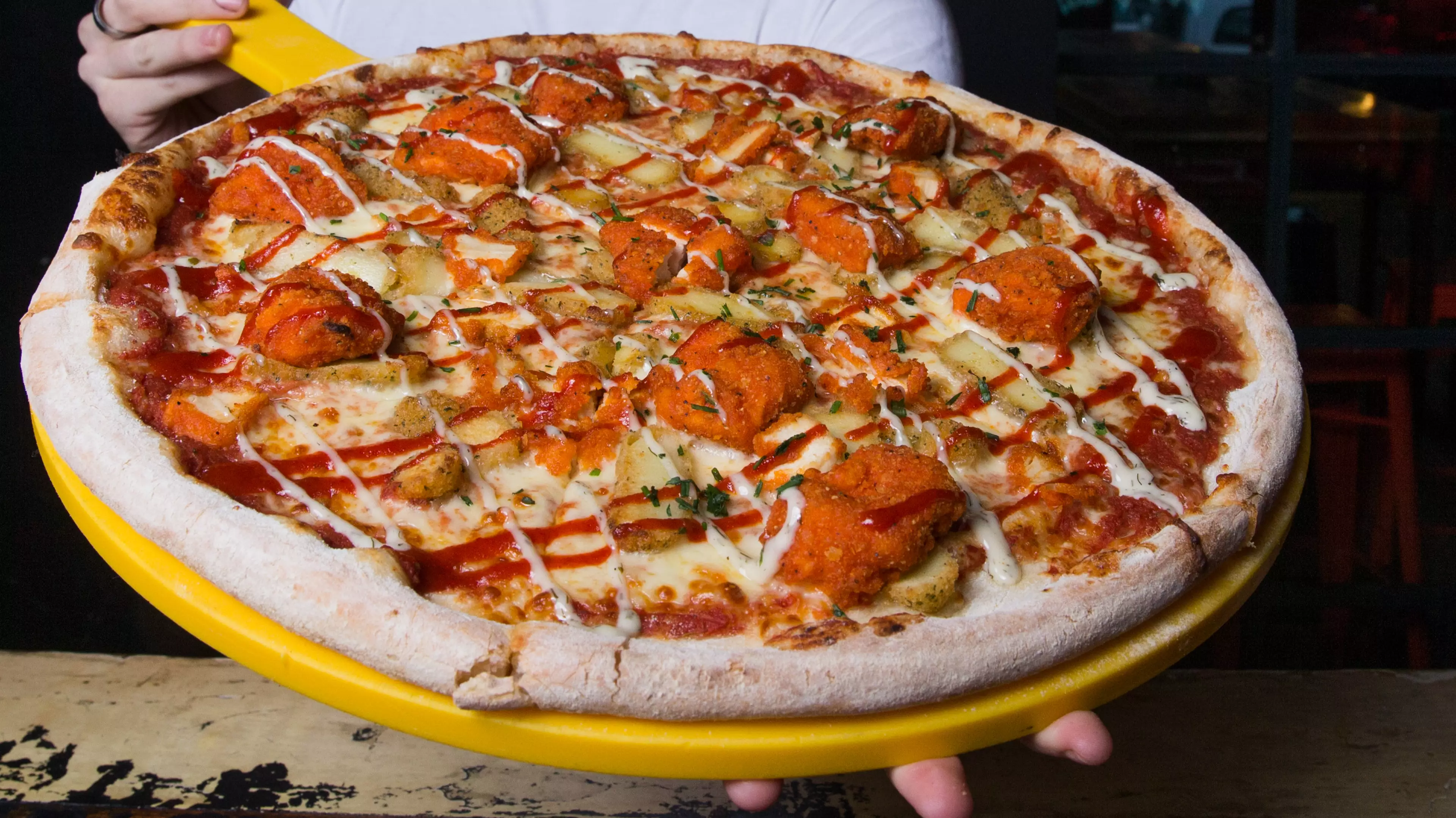 Chicken Nugget Pizza Is Now A Thing And I Don't Know How To Feel