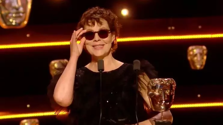 Remembering Helen McCrory Styling Out Forgetting Glasses At BAFTA Awards