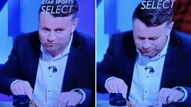 Shay Given Was Too Busy Enjoying His Meal To Enjoy Mo Salah's Goal