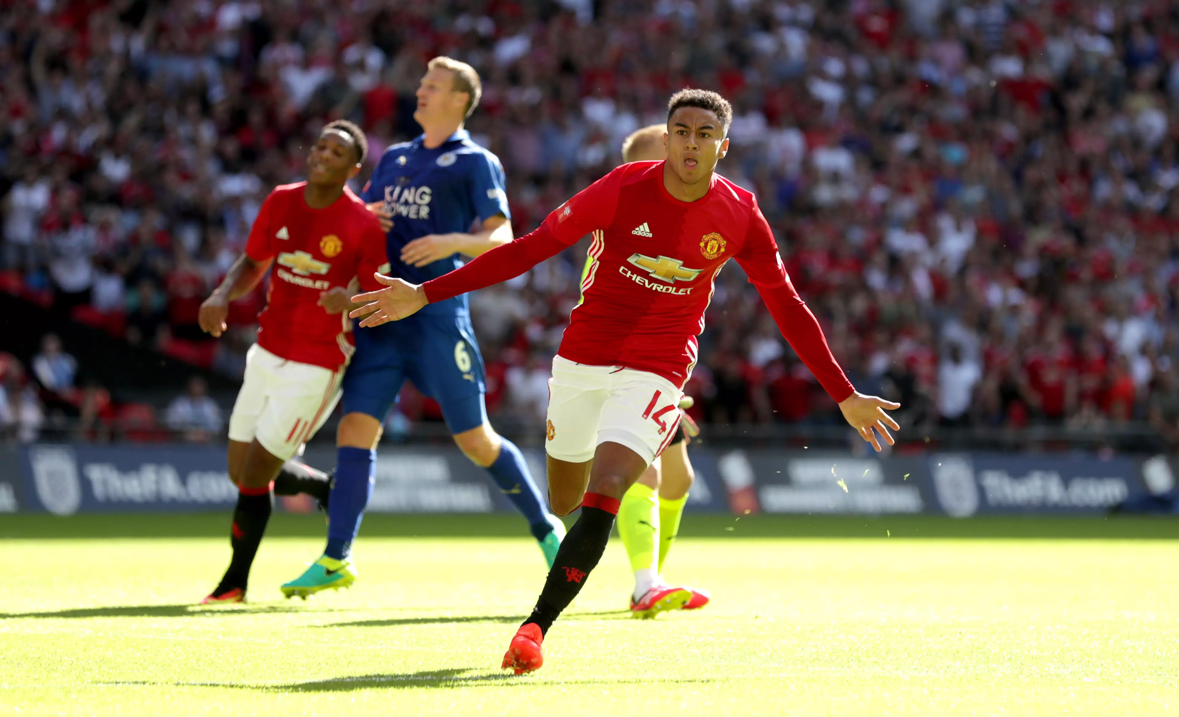 WATCH: Jesse Lingard Scores Absolutely Stunning Solo Goal In Community Shield